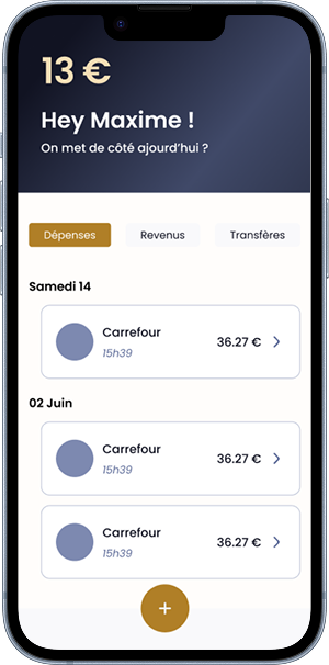 Exemple d'interface
